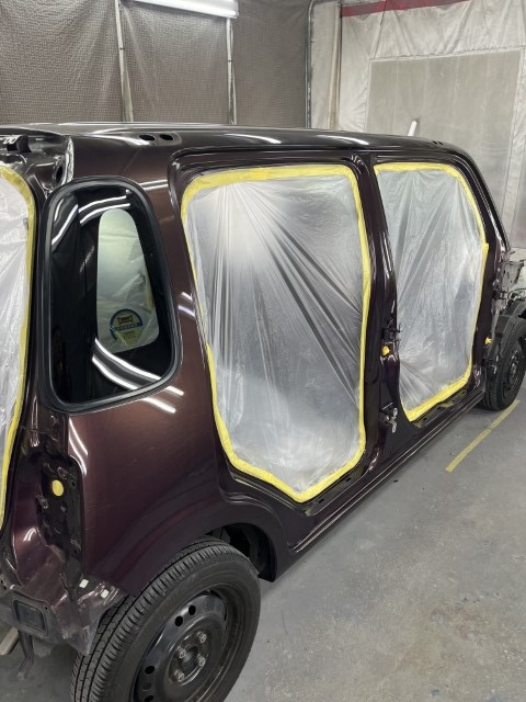 ミラココア：分解・養生と車体の作業（写真6）