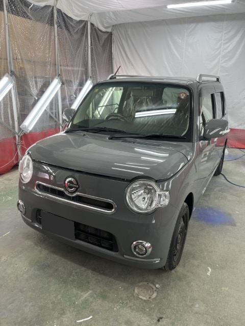 ミラココアの全塗装完成車
